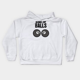 King of balls Kids Hoodie